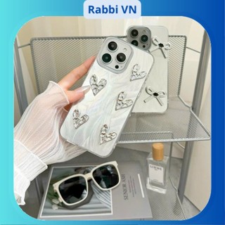 [Trái Tim Lông Vũ] Ốp lưng hoạ tiết Trái tim lông vũ cho 7plus/8plus/x/xs/xsmax/11/12/13/14/15/16/pro/plus/promax RABBI