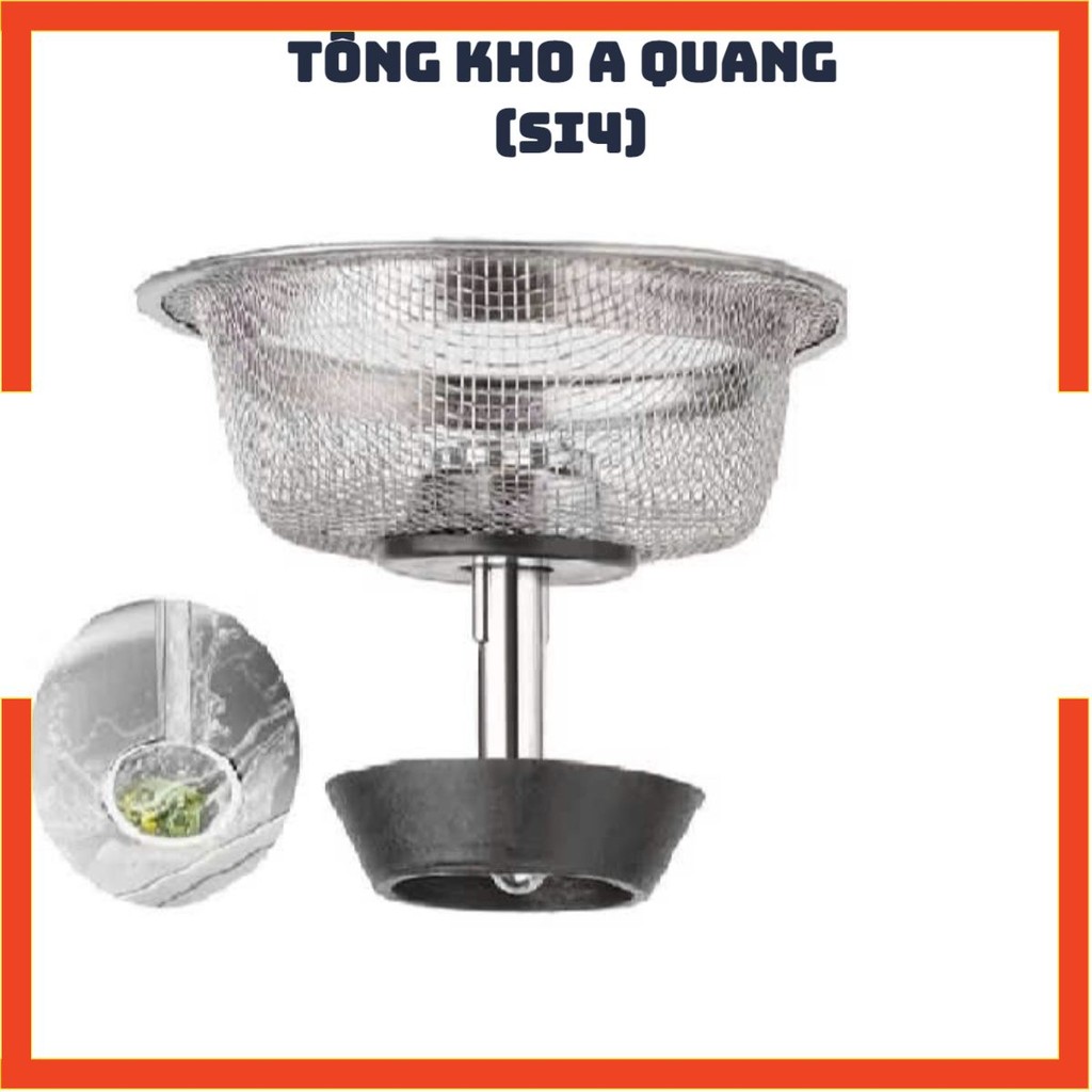 [COMBO 10] Nắp Lọc Rác Có Núm Thép Không Gỉ Tiện Dụng,Nắp Lưới Chặn Rác Inox Thoát Nước Nhanh - GIỎ LỌC RÁC BỒN RỬA BÁT