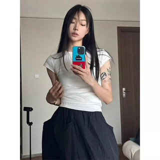 Áo thun baby tee áo hồng chất lượng cao 100% cotton ôm body kiểu ôm  áo phông Eleclassm