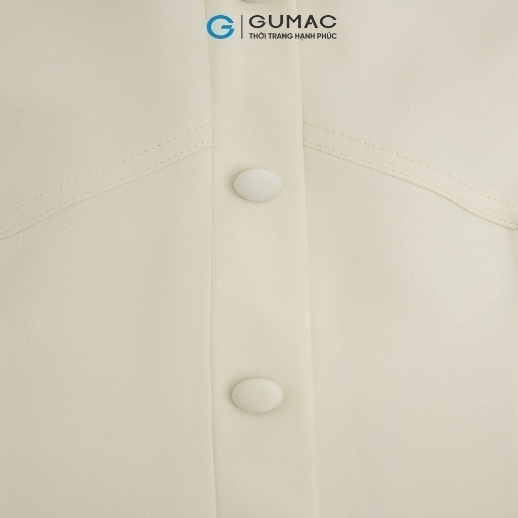 [SALE] Đầm nữ GUMAC A thiết kế cổ V phối dây eo thanh lịch công sở  DE08011