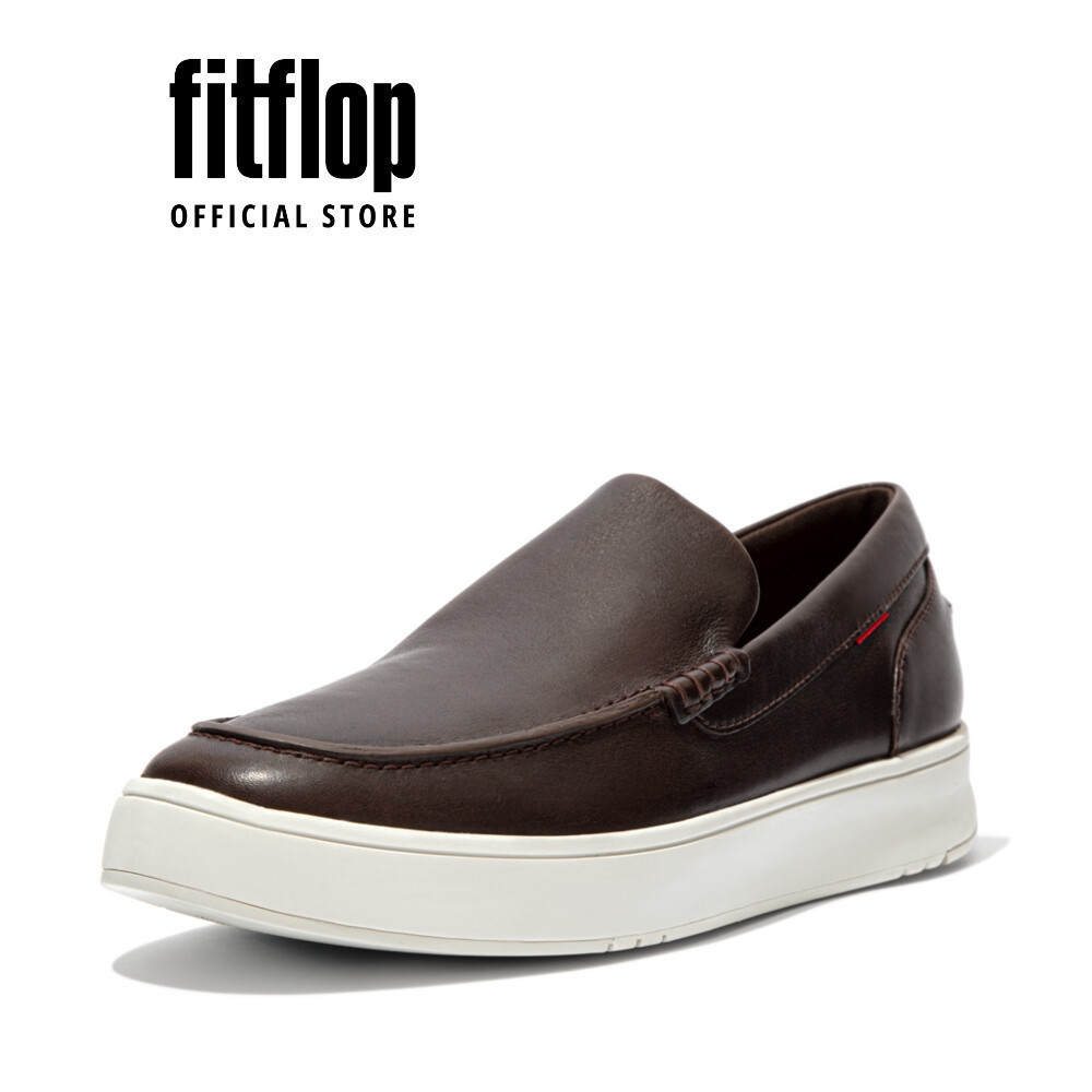 Giày Da BRANCE Nam FitFlop Nam FitFlop Kiểu Lười - Brown - FOT - CX8-170