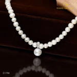 Chuỗi cổ Ngọc trai 3mm đến 10mm Hoàng Gia Pearl, phong cách sang trọng, nhẹ nhàng — ảnh 3
