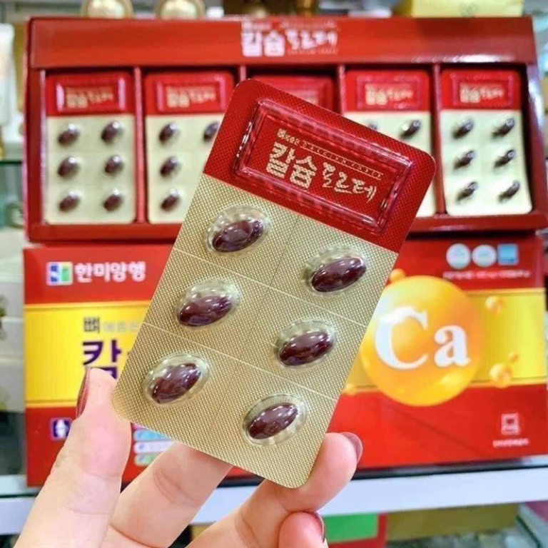 Viên Canxi Hanmi Hàn Quốc 120 Viên, Hỗ Trợ Canxi Tăng Cường Xương Khỏe Mạnh