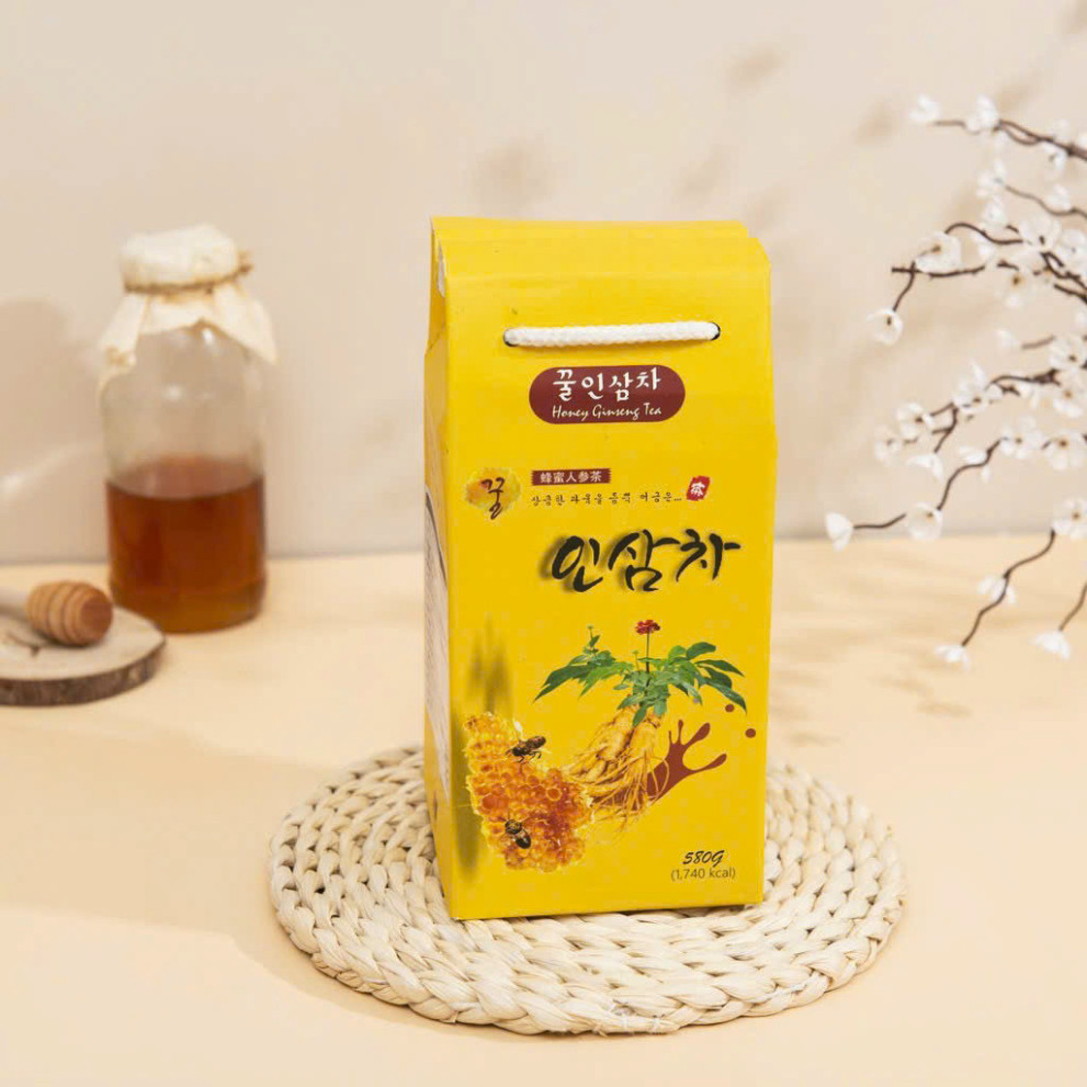 Sâm Lát Ngâm Mật Ong Hàn Quốc 580Gr - Trà Sâm Bổ Dưỡng Giúp Tăng Cường Sức Khỏe