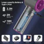 Quạt tích điện 100 cấp độ gió siêu mạnh, pin trâu, Quạt cầm tay mini S001 tuabin, màn LED hiển thị