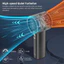 Quạt tích điện 100 cấp độ gió siêu mạnh, pin trâu, Quạt cầm tay mini S001 tuabin, màn LED hiển thị