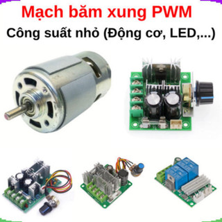 Mạch băm xung PWM 2A/5A/10A - Điều tốc động cơ, điều chỉnh độ sáng đèn LED