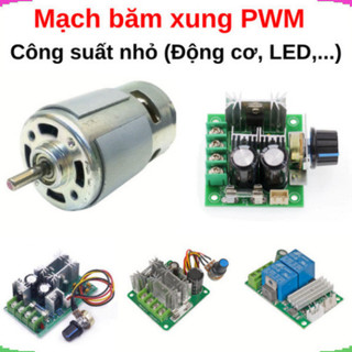 Mạch băm xung PWM 2A/5A/10A - Điều tốc động cơ, điều chỉnh độ sáng đèn LED