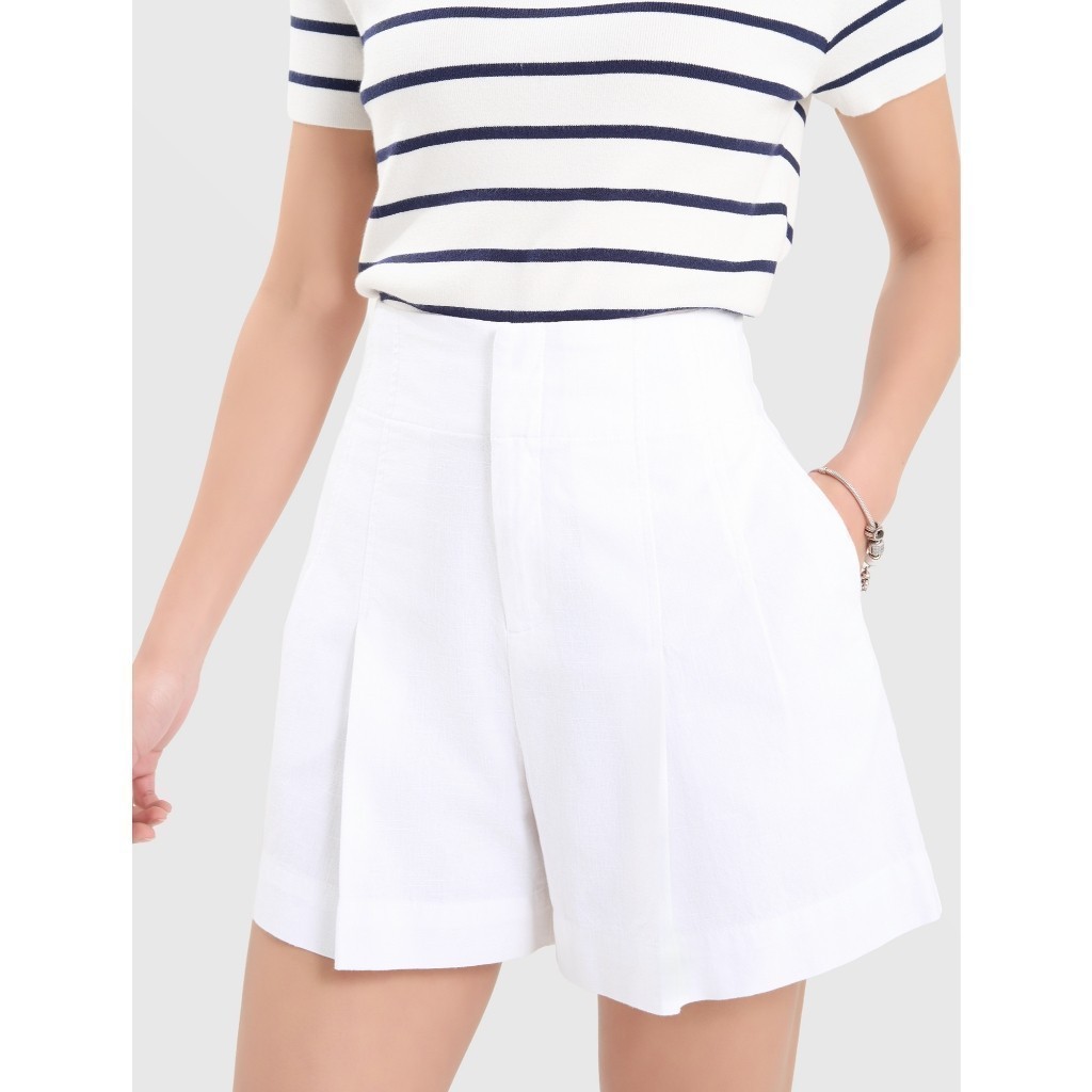 Quần short nữ CANIFA dáng A có chun chất liệu mềm mại 6BS25S013