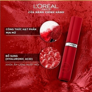 Son kem mịn lì nhẹ môi, & 16H lâu trôi, chuẩn màu căng mướt L’Oreal Paris Infallible Matte Resistance 5ML | 115