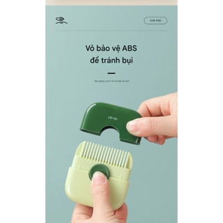 Lược Cắt Tóc Mini 2 Đầu Dành Cho Bé, Lược Chải Tóc Cắt Tóc Thông Minh 2 Trong 1 NGÓI HOME - LCT02