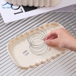 Hộp Đựng Khăn Giấy Để Bàn Hình Vỏ Sò, Hộp Đựng Giấy Ăn Cute Cứng Cáp, Tích Hợp Lò Xò Thông Minh HG01 - NGÓI HOME