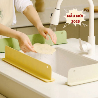 Tấm Chắn Nước Silicon Dùng Cho Bồn Rửa Bát Bàn Bếp Ngăn Bắn Nước Dầu Mỡ Vệ Sinh Sạch Sẽ NGÓI HOME - CN01