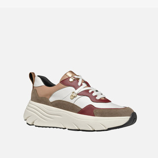 Giày Sneakers Nữ GEOX D Diamanta E Suede+Geobuck