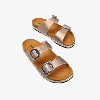 Dép Quai Ngang Nữ GEOX D New Brionia High A - Met.Syn