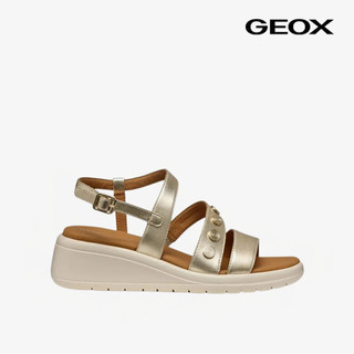 Giày Sandals Nữ GEOX D Meliconia F - Metal.Synt.Lea