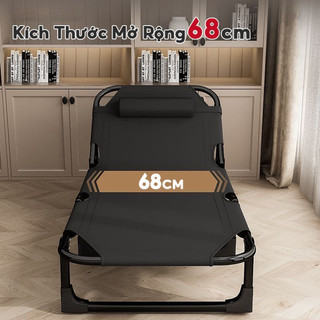 Giường Ngủ Gấp Gọn Xếp Tiện Lợi Giường Văn Phòng Khung Thép Bền Bỉ, Chất Liệu Cao Cấp Cho Giấc Ngủ Tối Ưu