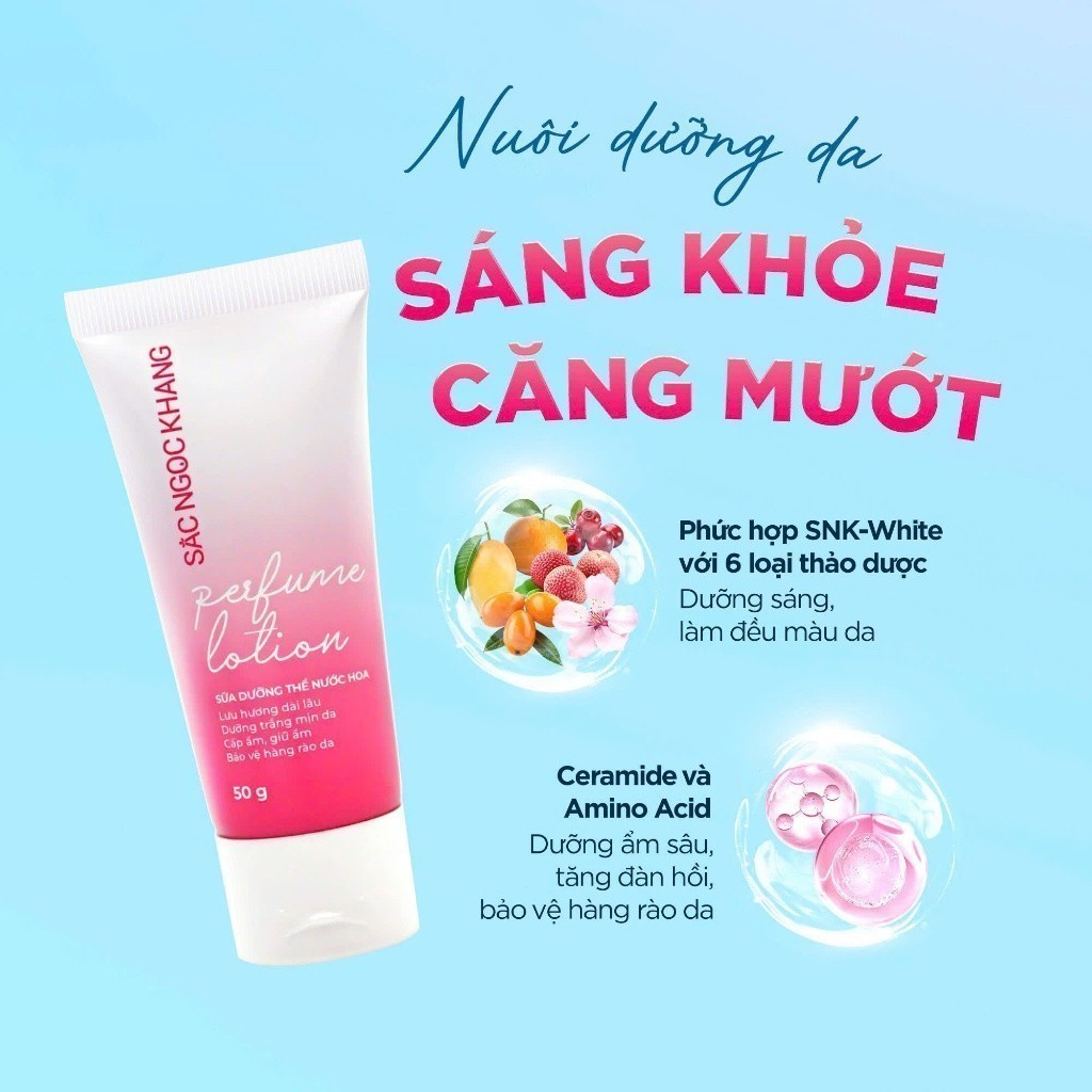 Sữa Dưỡng Thể Nước Hoa Sắc Ngọc Khang 50g