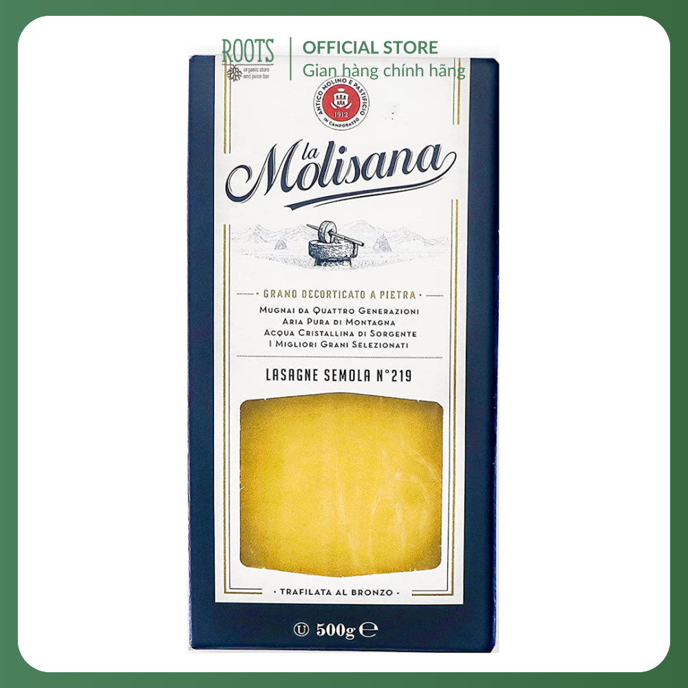 (Ship hỏa tốc) Mì Lá Lasagna, Lasagne Semola, No. 219 (500g) | Shopee ...