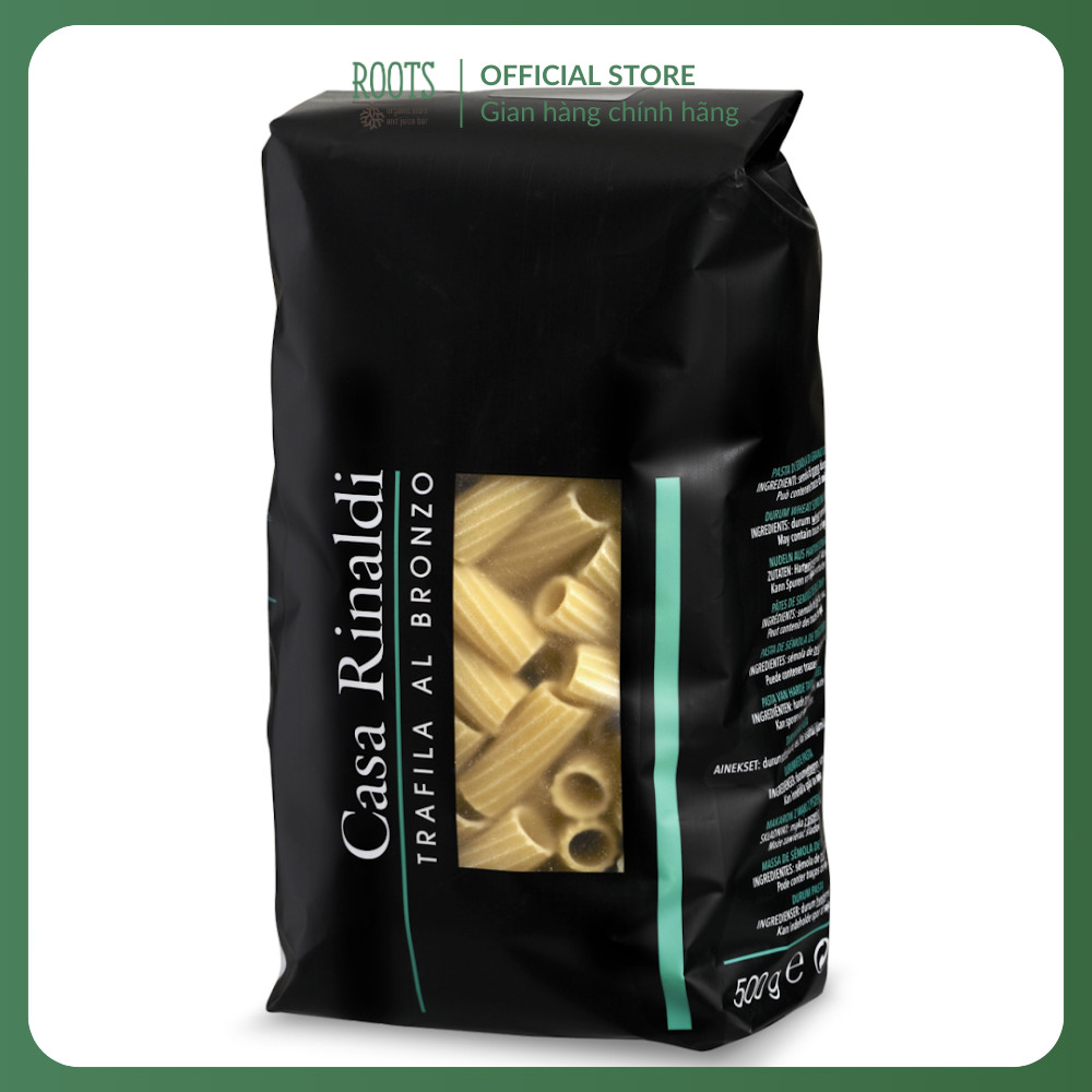 (ShipHỏaTốc) CASA RINALDI - Nui Ống, Tortiglioni (500g) | Shopee Việt Nam