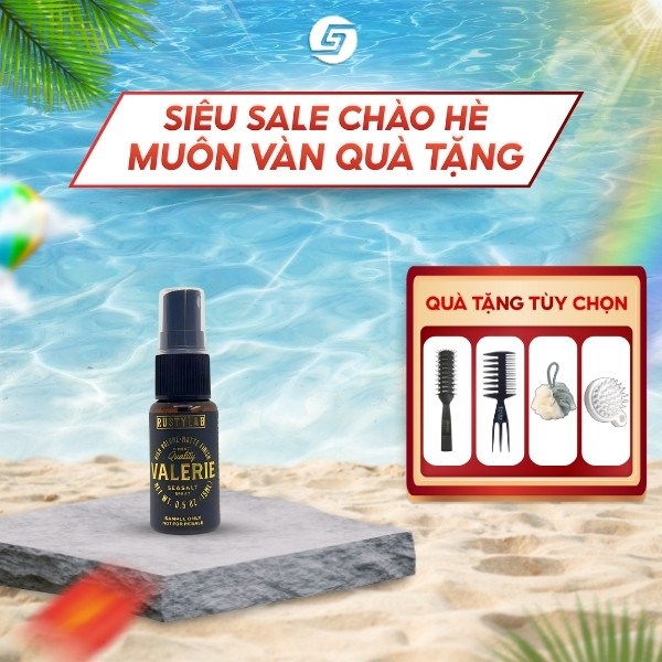 Xịt tạo phồng tóc Rusty Lab Valerie bản chiết 15ml - Hỗ trợ bảo vệ ...