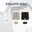 Quần short LINEN POLOMANOR chất đũi cao cấp, mềm mại, lưng thun, thoải mái thanh lịch