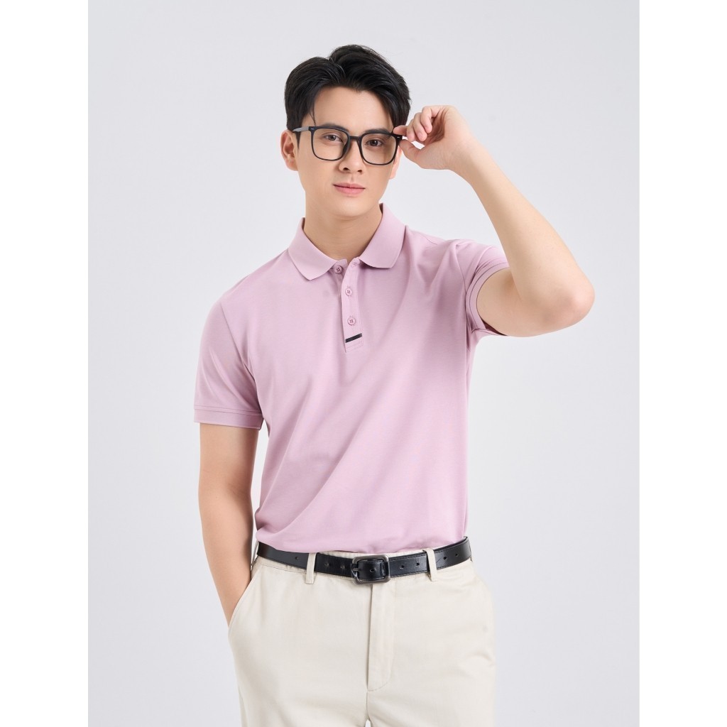 Áo polo nam CANIFA cổ bẻ cộc tay 8TP25A002