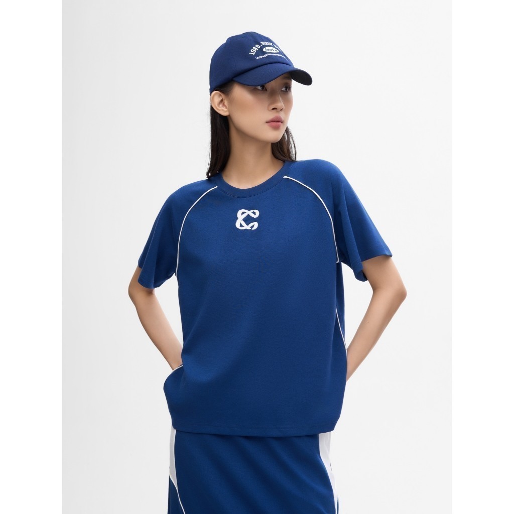 Áo phông nữ CANIFA dáng relax với chất liệu mềm mịn 6TS25S018