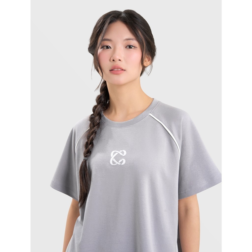 Áo phông nữ CANIFA dáng relax với chất liệu mềm mịn 6TS25S018