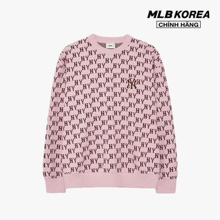 MLB - Áo sweatshirt unisex cổ tròn tay dài Classic Monogram Allover Jacquard_3AMTM0334-50PKL
