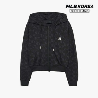 MLB - Áo khoác nữ phối mũ Athleisure Classic Monogram_3FTRM2034-50BKS