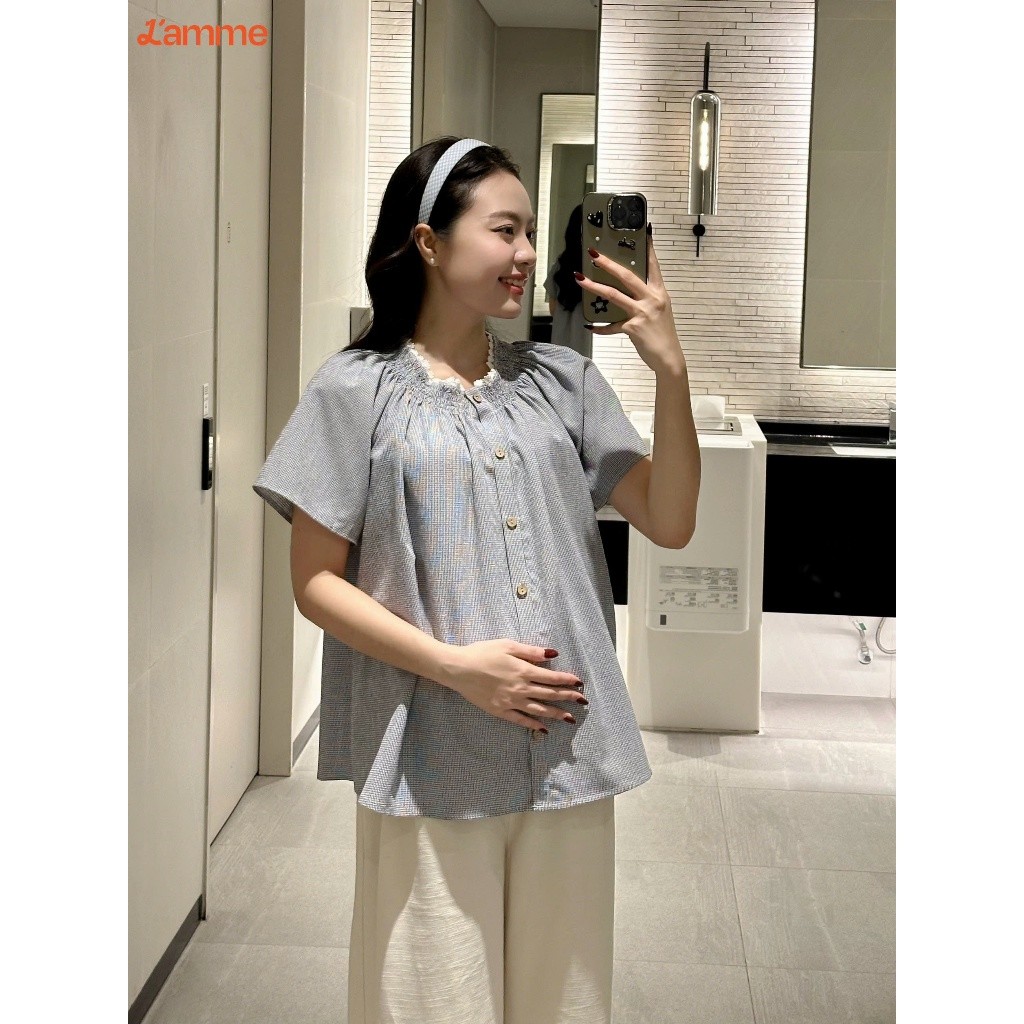 Áo sơ mi, áo bầu Noa Shirt chất liệu thô mềm thấm hút mồ hôi phong cách thanh lịch, năng động thiết kế by L'amme
