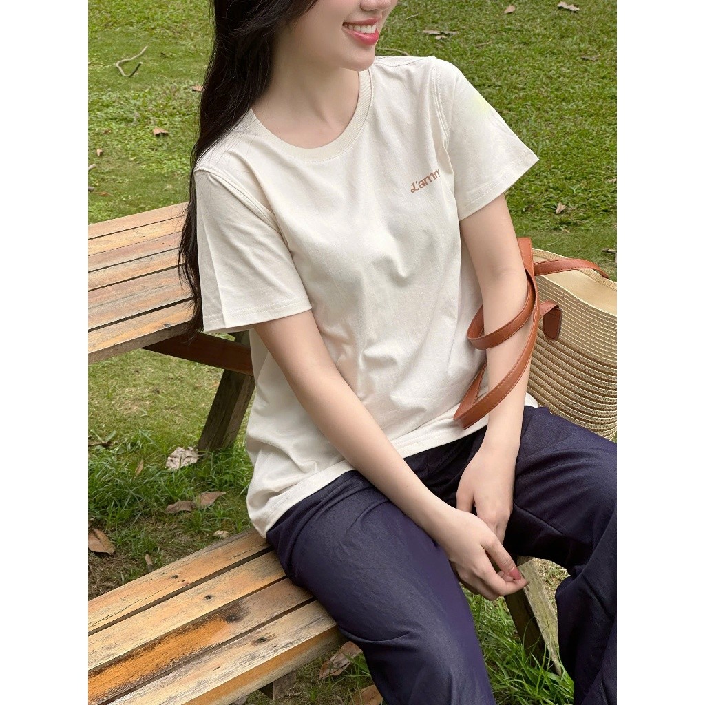 Áo thun bầu Lamme Tee chất liệu cotton cao cấp thấm hút mồ hôi, kiểu dáng basic dễ phối thiết kế BY L'AMME