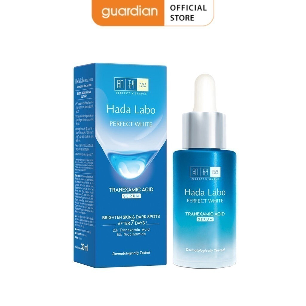 Serum Giúp Dưỡng Sáng Hada Labo Perfect White Tranexamic Acid Serum 30Ml