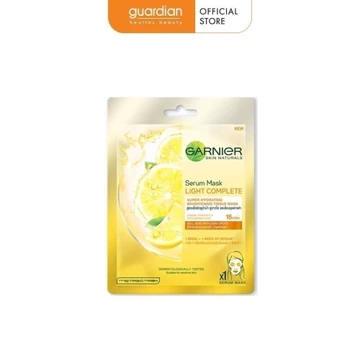 Mặt Nạ Tinh Chất Quả Yuzu Và Vitamin C Sáng Da Light Complete Serum Mask GARNIER 28Gr
