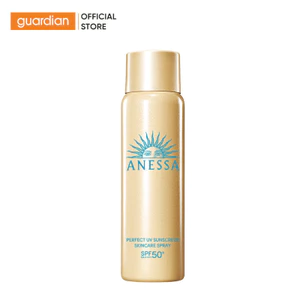 Xịt Chống Nắng Dưỡng Da Đa Năng Bảo Vệ Hoàn Hảo Anessa Perfect UV Suncreen Skincare Spray SPF50+ PA++++ 60g