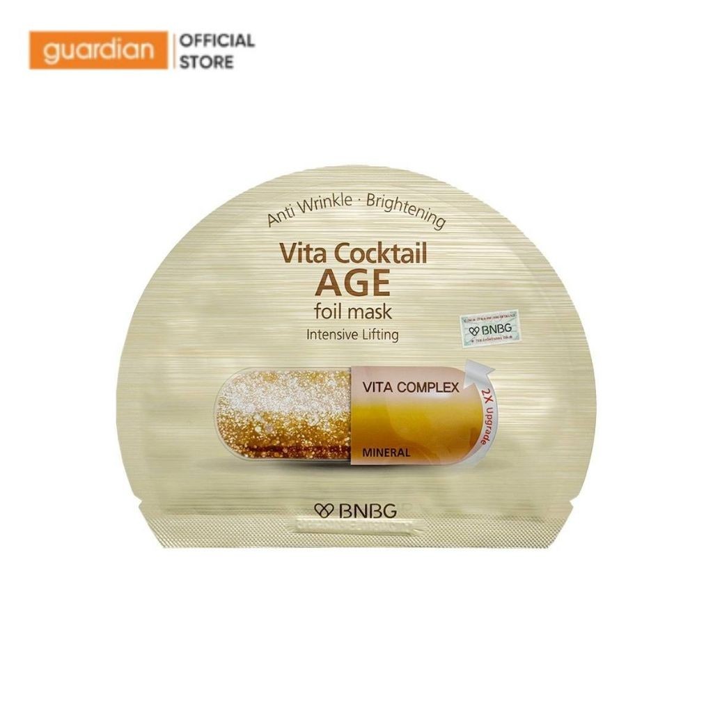 Mặt Nạ Hỗ Trợ Làm Chậm Lão Hoá Vita Cocktail Age Foil Mask Bnbg 30Ml