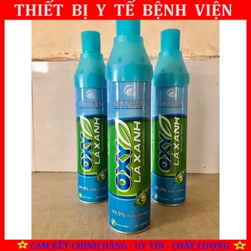 Bình thở khẩn cấp, Bình Oxy Mini Cầm Tay Lá Xanh, Bình Oxy Bỏ Túi Cầm Tay, Oxy Tinh Khiết 99%