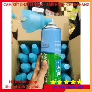 Bình thở khẩn cấp, Bình Oxy Mini Cầm Tay Lá Xanh, Bình Oxy Bỏ Túi Cầm Tay - Oxy Tinh Khiết 99%