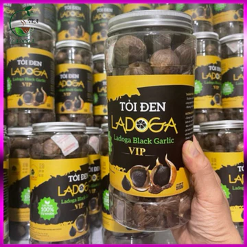 Tỏi Đen VIP LADOGA được lên men tự nhiên 90 ngày theo công nghệ nhật bản đóng hộp 500 gam