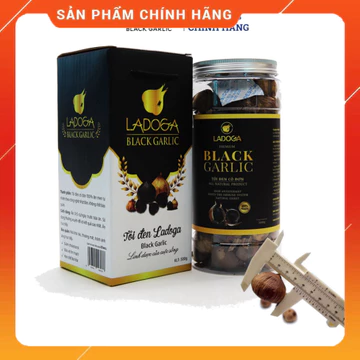 【Sản Phẩm Cao Cấp】Tỏi Đen LADOGA 500g đóng hộp Được Lên Men Tự Nhiên 90 Ngày Từ Tỏi Cô Đơn 1 Nhánh