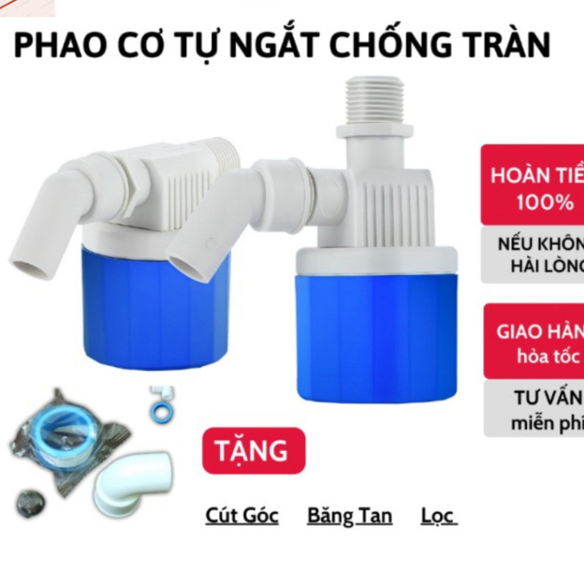 Phao Chống Tràn Thông Minh Tự Động Đóng Ngắt Nước Theo Áp Lực, Phao Nước Ngắt Tự Động ntt95