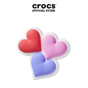 Phụ kiện Jibbitz™ Charm Pride Heart Trio