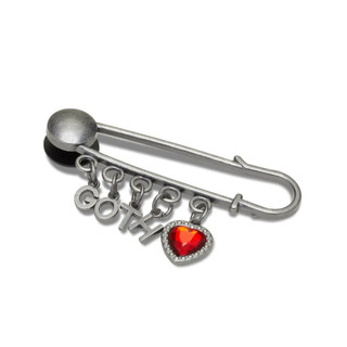 Phụ kiện Jibbitz™ Charm Goth Safety Pin