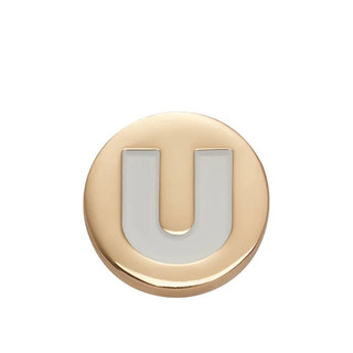 Phụ kiện Jibbitz™ Charm Gold Letter U