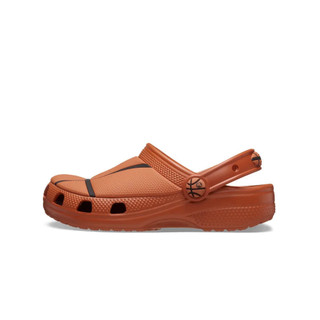 Giày Clog Trẻ Em Crocs Toddler Classic Basketball - Sienna - 210021-805