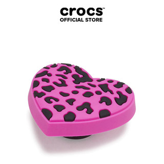 Phụ kiện Jibbitz™ Charm Purple Cheetah Print Heart