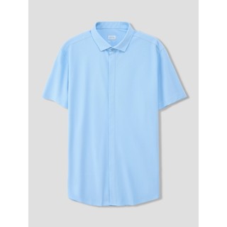 [SALE OFF] Áo sơ mi nam ngắn tay YODY phối nẹp thoáng khí co giãn đa chiều thấm hút tốt MOSH25S108