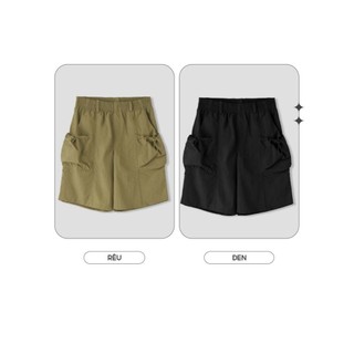 Quần short bé trai 8-13 tuổi YODY nhẹ, mặc thoải mái QSK7037