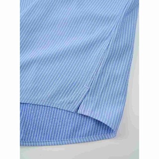 Áo aơ mi nam YODY cộc tay nẹp kiểu họa tiết kẻ sọc MOSH25S081